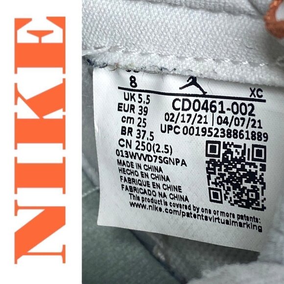 NIKE Air Jordan 1 High OG "Seafoam" Sneakers, Size 8 - Picture 11 of 13